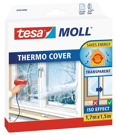 Wärmedämmfolie für Fenster tesamoll® Thermo Cover
