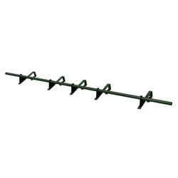 Komplettes 1-Rohr Schneefangrohr für Dachsteine, Dachziegel und Biberschwanzziegel