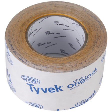 Einseitiges Systemklebeband für Unterspannbahnen Tyvek 75 mm x 25 m