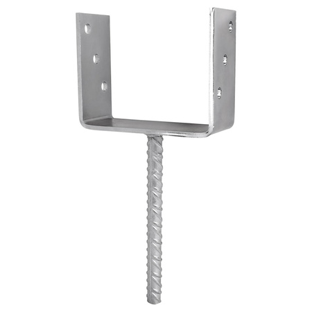 [LB-05] Tischlerei Stützenfuß Typ U für Bauwesen Montage 150 x 60 x 125 x 5 mm