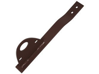 Schneefangrohr Halterung für 1x Schneefangrohr für Dachsteine und Dachziegel zum Einschrauben