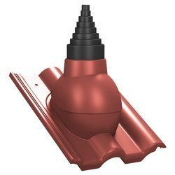 Einstellbarer Antennenaufsatz für Beton Dachsteine