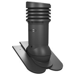 Verstellbarer PP-Dachlüfter mit Kondensat Abführung Tile EVO 150 mm für keramische Dachziegel