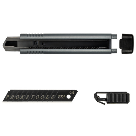 Professionelles Cuttermesser mit 18 mm SK5 Abbrechklinge – Universalmesser für Handwerk, Trockenbau und Heimwerker