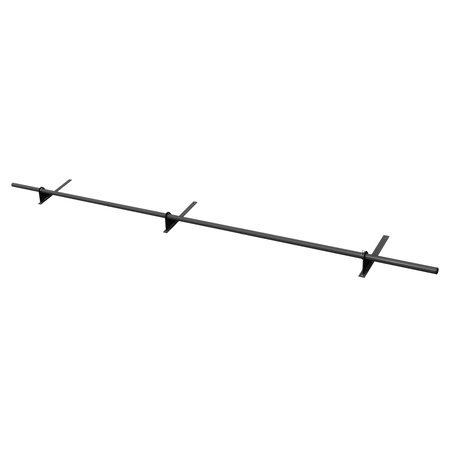 Komplettes 1-Rohr Schneefangrohr für Trapezblech, Dachpappe/Bitumen, Bitumenschindeln (Shingles), EPDM/PVC