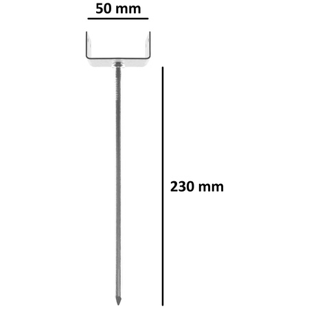 Firstlattenhalter / Firstlattennagel Parotec