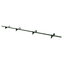 Komplettes 1-Rohr Schneefangrohr für Dachsteine, Dachziegel und Biberschwanzziegel