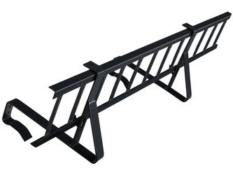 Komplettes Schneefanggitter 150 cm x 15 cm Parotec für Dachsteine, Dachziegel und Biberschwanzziegel zum Einhängen auf der Lattung