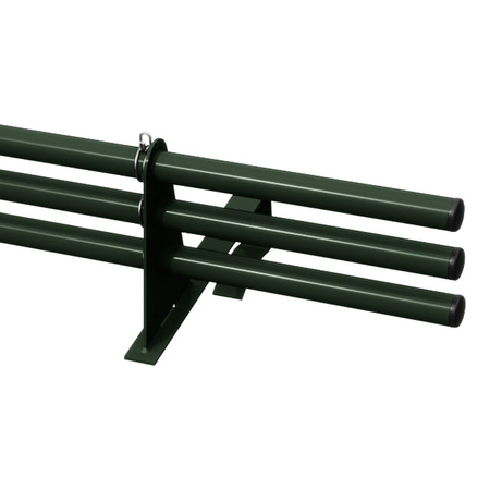 Komplettes 3-Rohre Schneefangrohr für Dachsteine, Dachziegel und Biberschwanzziegel