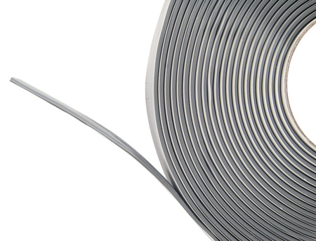 Parotec Doppelseitiges Butyl Klebeband, Selbstklebend Butylband, Selbstdichtendes ButylKleber, Butyldichtband, Flexible Abdichtung, Wasserdichtes, Butylschnur Dicke 3 mm, Grau