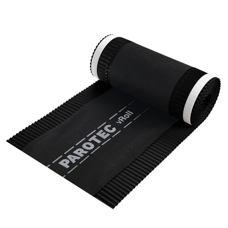 Firstrolle / Grattrolle Parotec Aluminium + Vlies 320 mm x 5 m