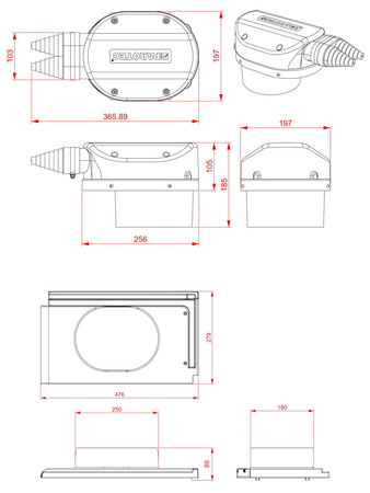 Solar Durchgang Parotec für keramische Dachziegel