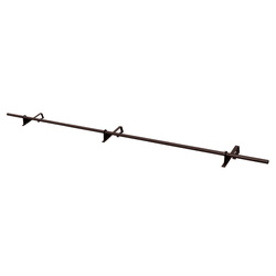 Komplettes 1-Rohr Schneefangrohr für Dachsteine, Dachziegel und Biberschwanzziegel