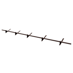 Komplettes 1-Rohr Schneefangrohr für Trapezblech, Dachpappe/Bitumen, Bitumenschindeln (Shingles), EPDM/PVC