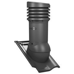 Wärmgedämmter PP-Dachlüfter mit Kondensat Abführung Tile EVO 150 mm für keramische Dachziegel