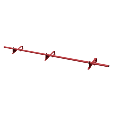 Komplettes 1-Rohr Schneefangrohr für Dachsteine, Dachziegel und Biberschwanzziegel