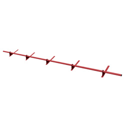 Komplettes 1-Rohr Schneefangrohr für Trapezblech, Dachpappe/Bitumen, Bitumenschindeln (Shingles), EPDM/PVC