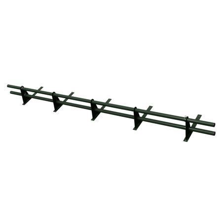 Komplettes 2-Rohre Schneefangrohr für Trapezblech, Dachpappe/Bitumen, Bitumenschindeln (Shingles), EPDM/PVC