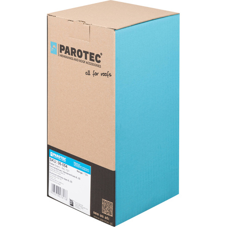 Anti Moos Wand- / Kaminanschlussband Parotec 2D-plisiertes Kupfer 300 mm x 5 m