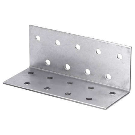 [KP-04] Tischlerei Lochplattenwinkel für Bauwesen Montage 40 x 40 x 100 x 2 mm