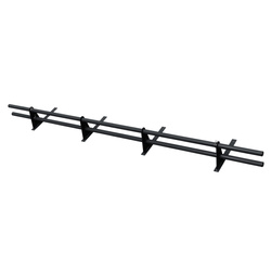 Komplettes 2-Rohre Schneefangrohr für Trapezblech, Dachpappe/Bitumen, Bitumenschindeln (Shingles), EPDM/PVC