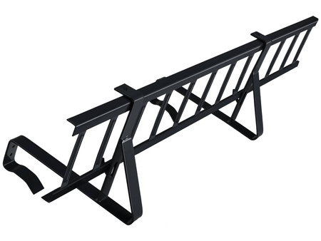 Komplettes Schneefanggitter 150 cm x 15 cm Parotec für Dachsteine, Dachziegel und Biberschwanzziegel zum Einhängen auf der Lattung