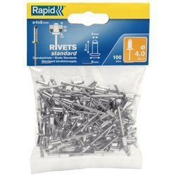 Standard ALU Niete Rapid im Beutel à 100 St.