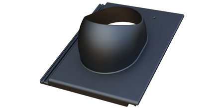 Dachfläche Entlüfter Parotec für Beton Dachsteine