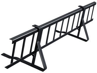 Komplettes Schneefanggitter 150 cm x 20 cm Parotec für Dachziegel und Dachsteine zum Einschrauben