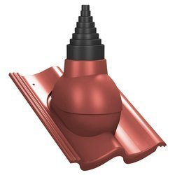 Einstellbarer Antennenaufsatz für Beton Dachsteine