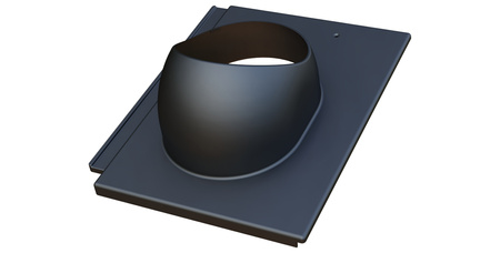 Dachfläche Entlüfter Parotec für Beton Dachsteine