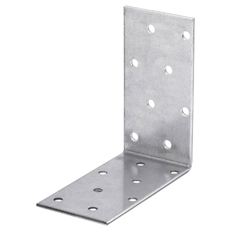 [KP-11] Tischlerei Lochplattenwinkel für Bauwesen Montage 80 x 80 x 40 x 2 mm