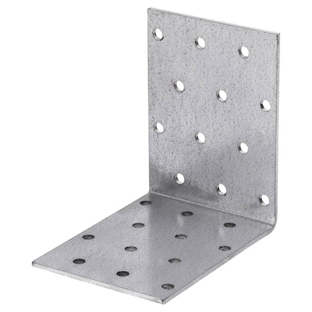 [KP-12] Tischlerei Lochplattenwinkel für Bauwesen Montage 80 x 80 x 60 x 2 mm
