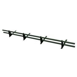 Komplettes 2-Rohre Schneefangrohr für Trapezblech, Dachpappe/Bitumen, Bitumenschindeln (Shingles), EPDM/PVC