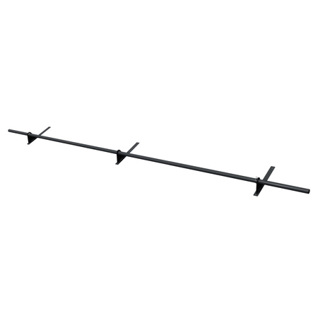 Komplettes 1-Rohr Schneefangrohr für Trapezblech, Dachpappe/Bitumen, Bitumenschindeln (Shingles), EPDM/PVC