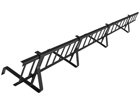 Komplettes Schneefanggitter 150 cm x 20 cm Parotec für Biberschwanzziegel, Dachsteine und Dachziegel
