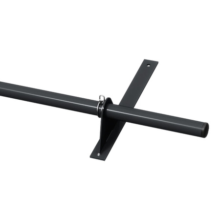 Komplettes 1-Rohr Schneefangrohr für Trapezblech, Dachpappe/Bitumen, Bitumenschindeln (Shingles), EPDM/PVC