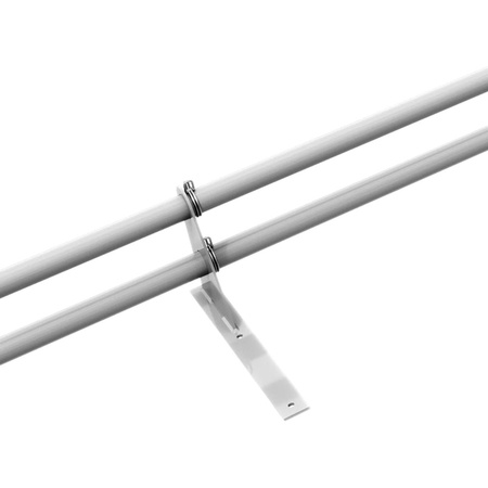 Komplettes 2-Rohre Schneefangrohr für Trapezblech, Dachpappe/Bitumen, Bitumenschindeln (Shingles), EPDM/PVC