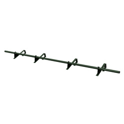 Komplettes 1-Rohr Schneefangrohr für Dachsteine, Dachziegel und Biberschwanzziegel