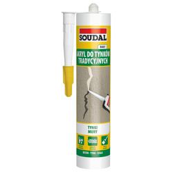Maleracryl Soudal Putz & Fassade Weiß 280 ml