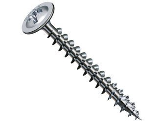 Universalschraube, SPAX Vollgewinde, Rückwandkopf, Kreuzschlitz Z2, 4CUT, WIROX
