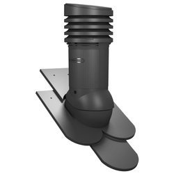 Verstellbarer PP-Dachlüfter mit Kondensat Abführung Tile EVO 150 mm für keramische Dachziegel