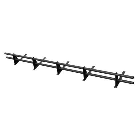 Komplettes 2-Rohre Schneefangrohr für Trapezblech, Dachpappe/Bitumen, Bitumenschindeln (Shingles), EPDM/PVC