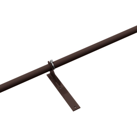 Komplettes 1-Rohr Schneefangrohr für Trapezblech, Dachpappe/Bitumen, Bitumenschindeln (Shingles), EPDM/PVC